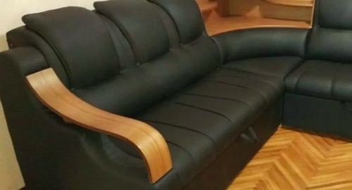 Перетяжка кожаного дивана. Черемхово